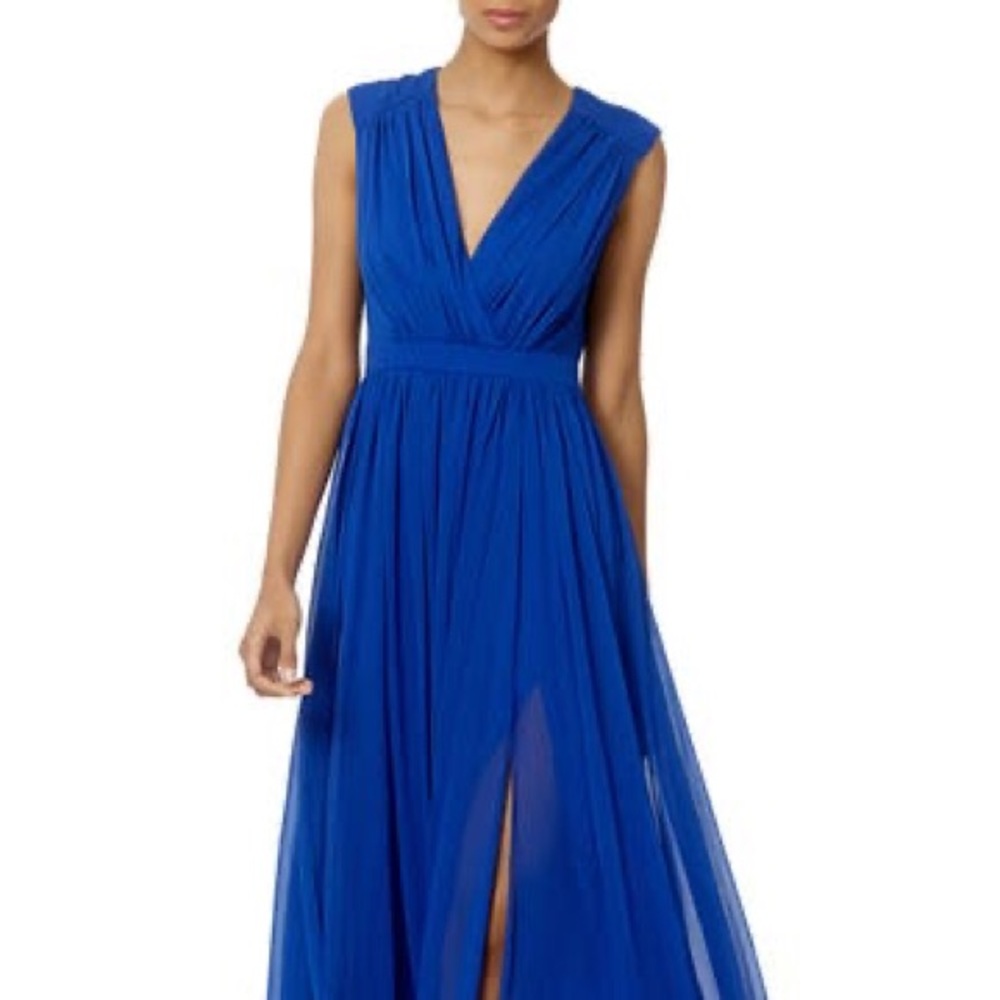 Bradley Mischka Sea Waves maxi dress